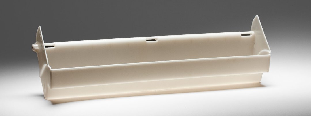 Výtahová miska, vstřikovaný díl z polypropylenu s antistatickou přísadou (PP ELS)